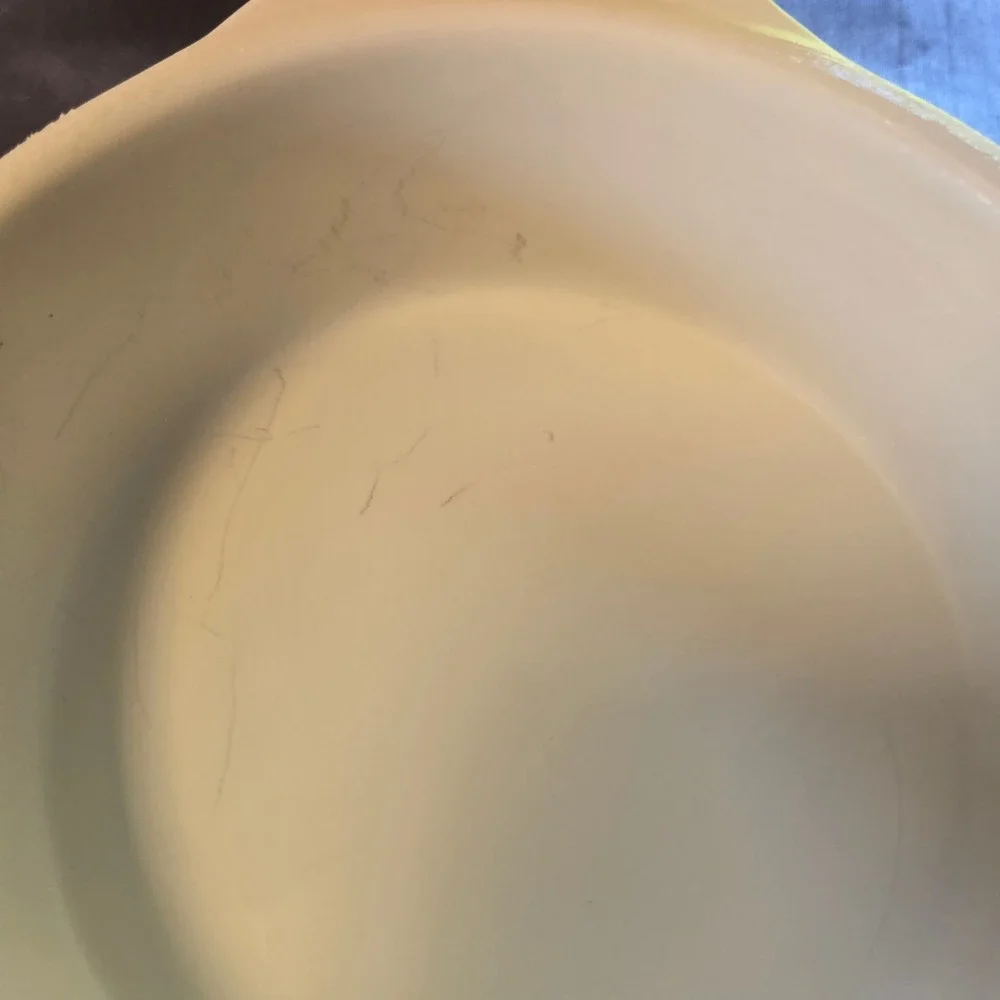 Petite Maison Wildly Delicious Cream Ceramic Brie Baker with Lid Provincial Home